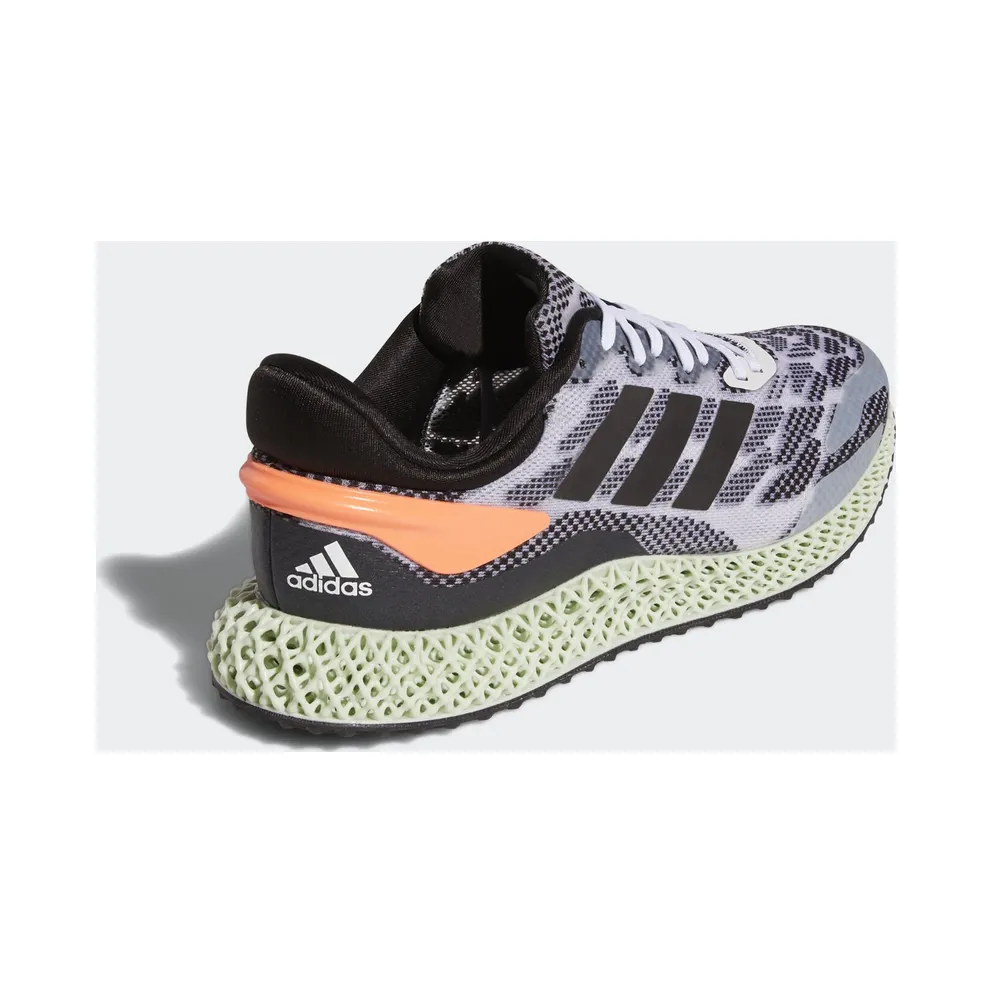 adidas Performance 4D Run 1.0 Footwear White Footwear White/Core Black/Signal Coral (FW1233)