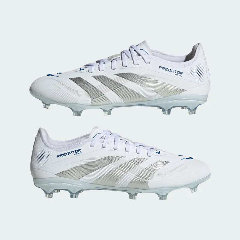 adidas Predator Pro FG Cloud White Silver Metallic Bright Royal (ID3857)