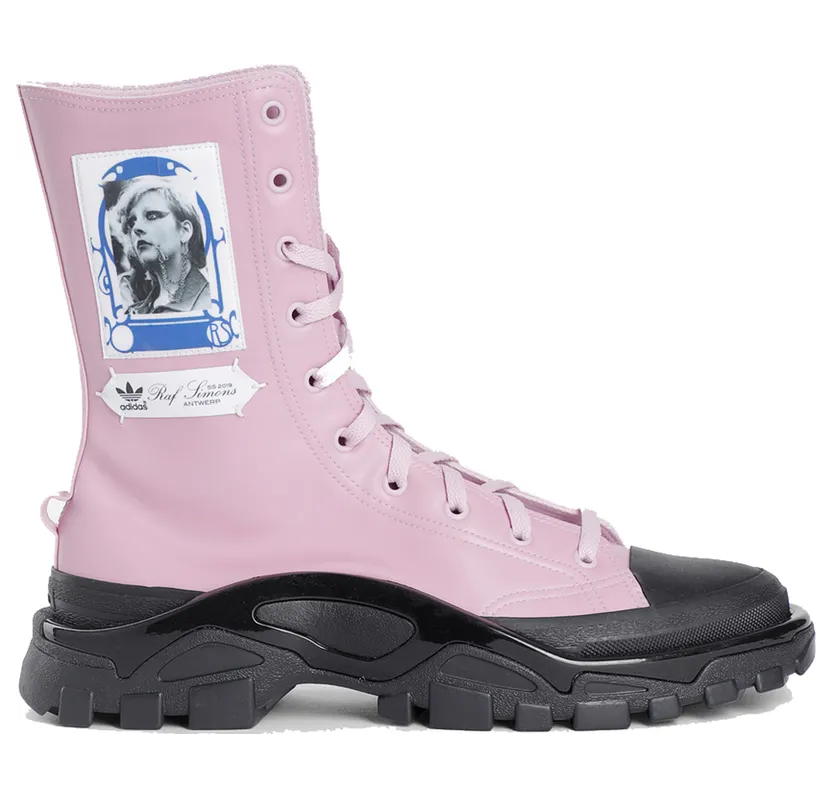 adidas Detroit High Raf Simons Pink Black (EE7941)