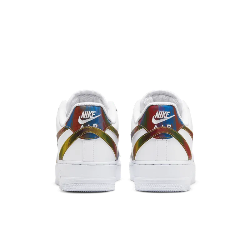 Nike Air Force 1 Low Misplaced Swooshes White Multi White/Reflect Silver (CK7214-101)