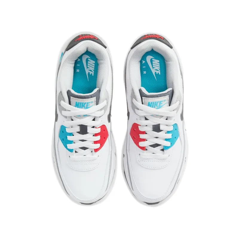 Nike Air Max 90 LTR Older Kids’ White (CD6864-108)