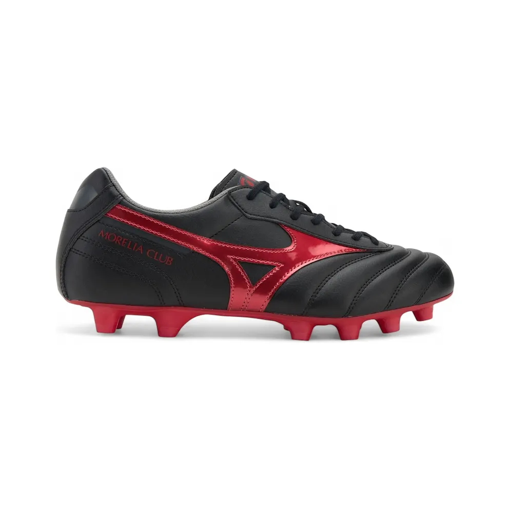 Mizuno Morelia II Club FG Black Morelia 40th Red Black Sand (P1GA250800)