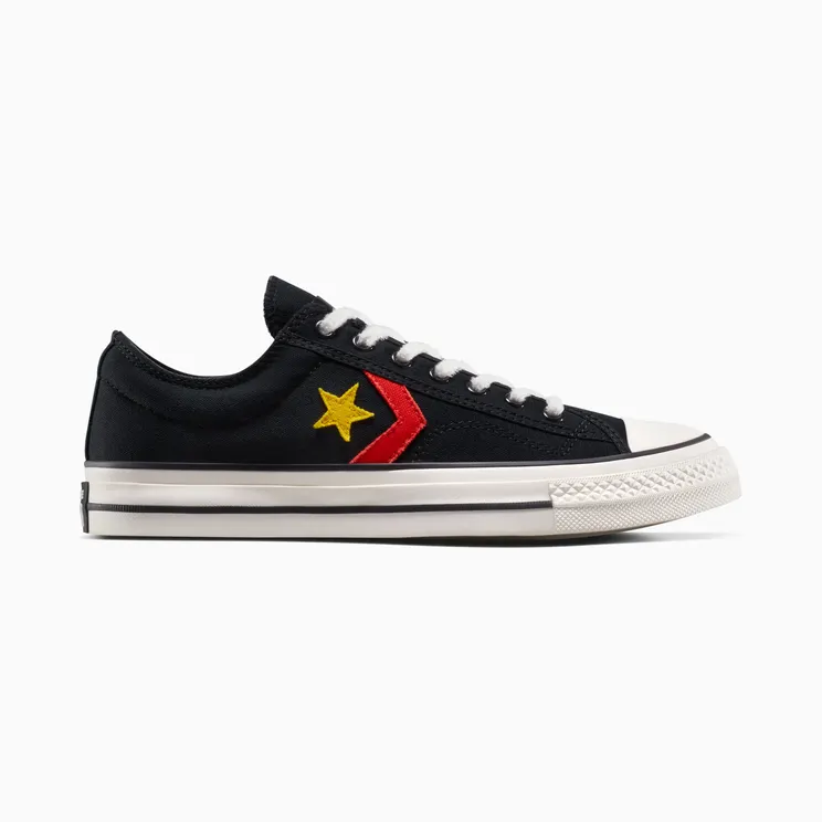 Converse x Daily Paper Star Player 76 Black/Fern Green/Cyber Yellow (A13860C)
