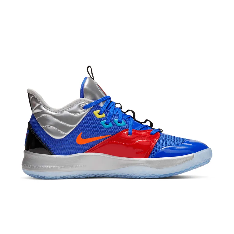 Nike PG 3 NASA Apollo 14 Royal/Silver-Orange-Red (CI2666-400)