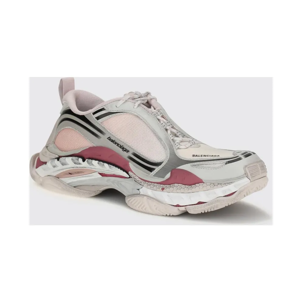 Balenciaga Mesh and Rubber Triple S.2 Sneakers Violet (865851WTR2G6800)