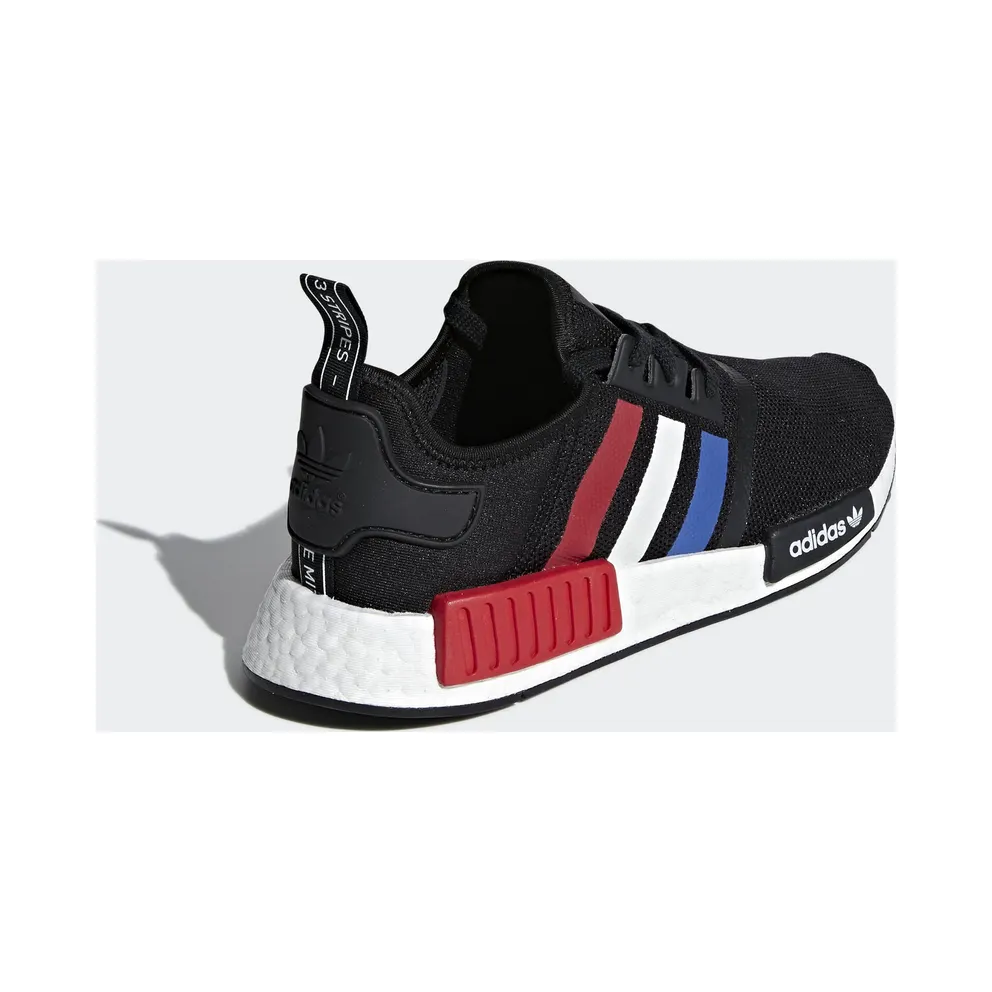adidas NMD R1 Black Tri-Color Core Black/Collegiate Royal/Footwear White (F99712)