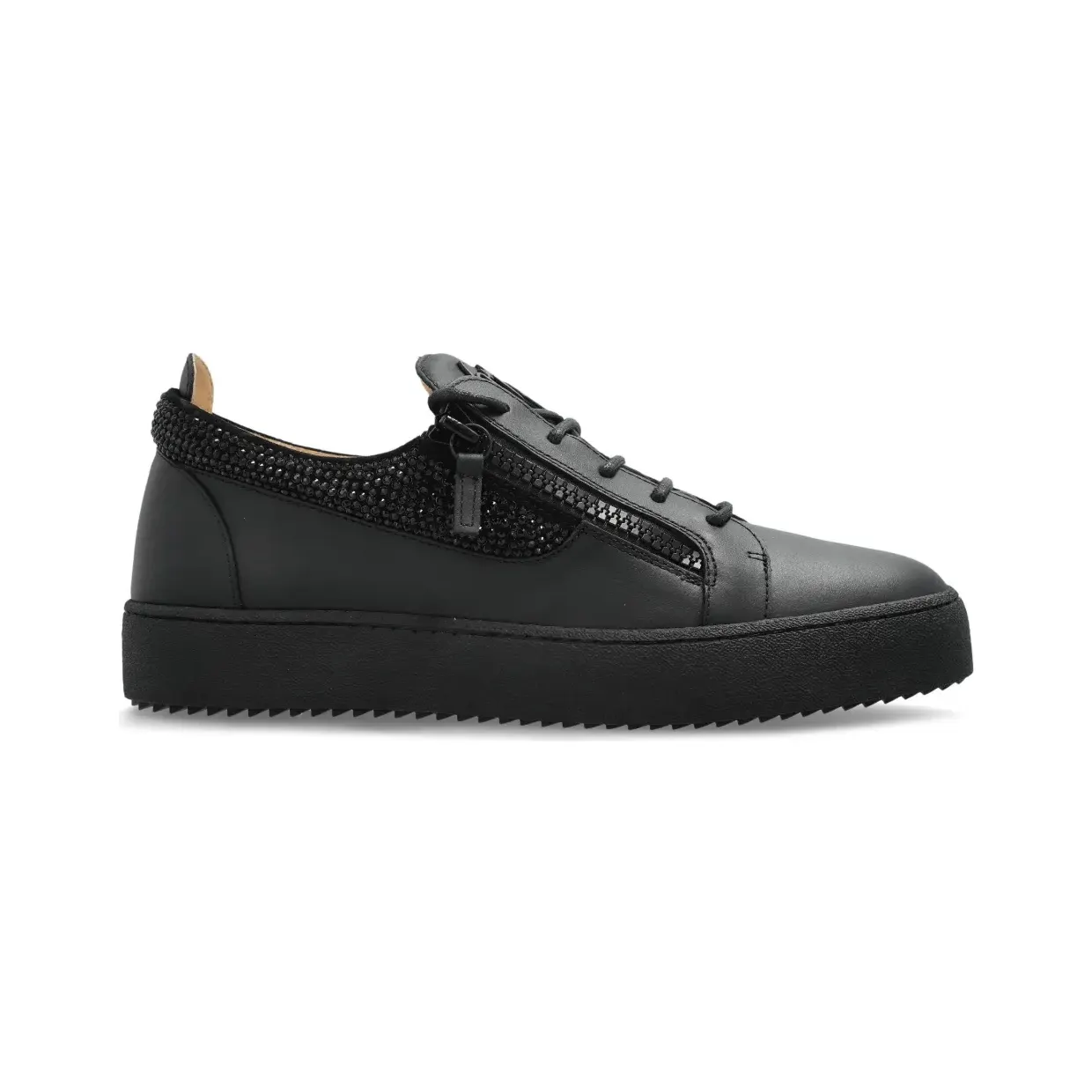Giuseppe Zanotti Frankie mit doppeltem Reißverschluss “Black” (RU40038001)