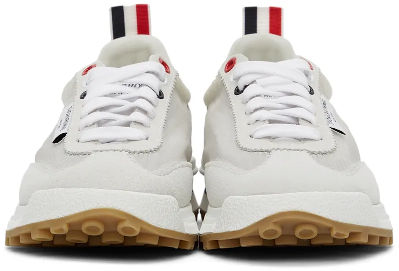 Thom Browne White Unlined Tech Runner (FFD059A-07685)