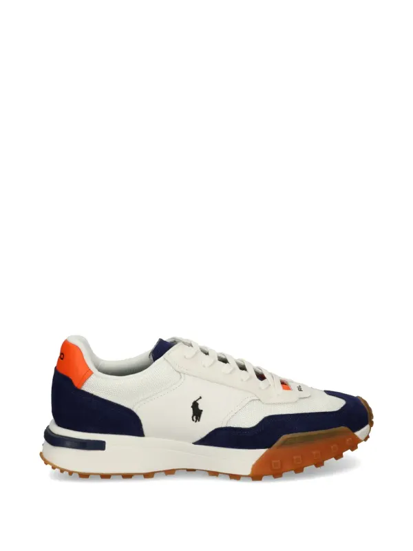 Polo Ralph Lauren Sneakers mit Logo-Stickerei – Weiß (809P07523003)