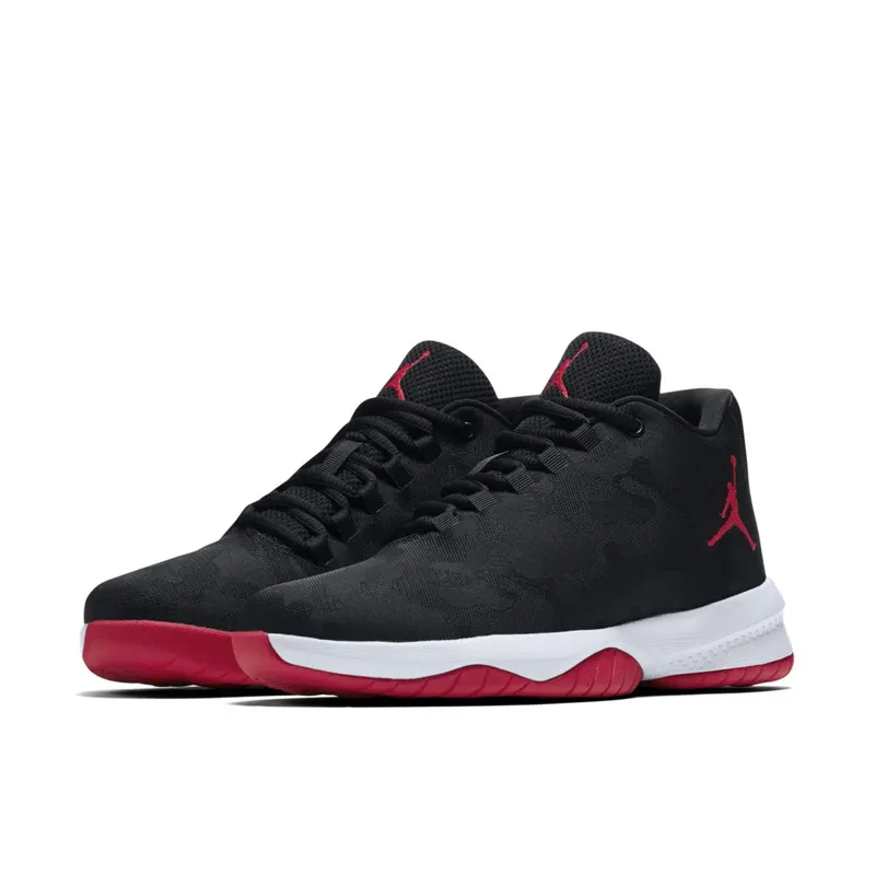 Jordan  B Fly Camo Bred (GS) Black/University Red-Wolf Grey (881446-015)