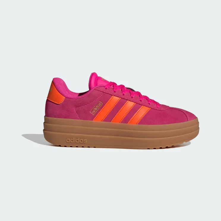 adidas VL Court Bold Shock Pink Cloud White Gold Metallic (JQ5636)
