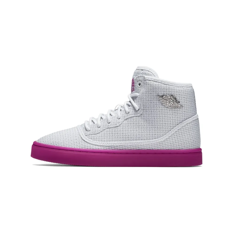 Jordan Air Jasmine GG White (GS) White/Black Medium Fuchsia Metallic Silver (768927-128)