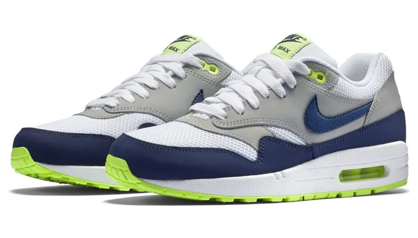 Nike Air Max 1 White Navy Ghost Green (537383-140)