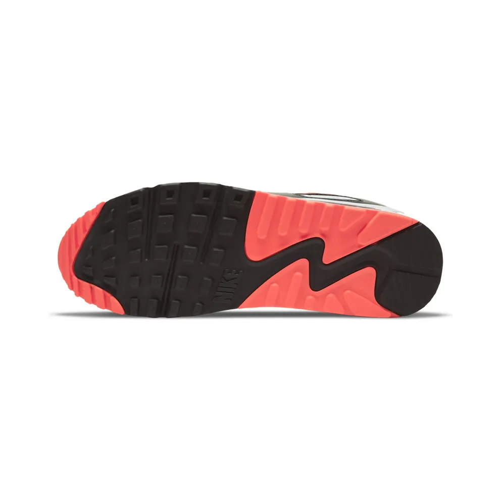 Nike Air Max 90 Black Radiant Red Wolf Grey Black/Radiant Red-White-Wolf Grey (CZ4222-001)