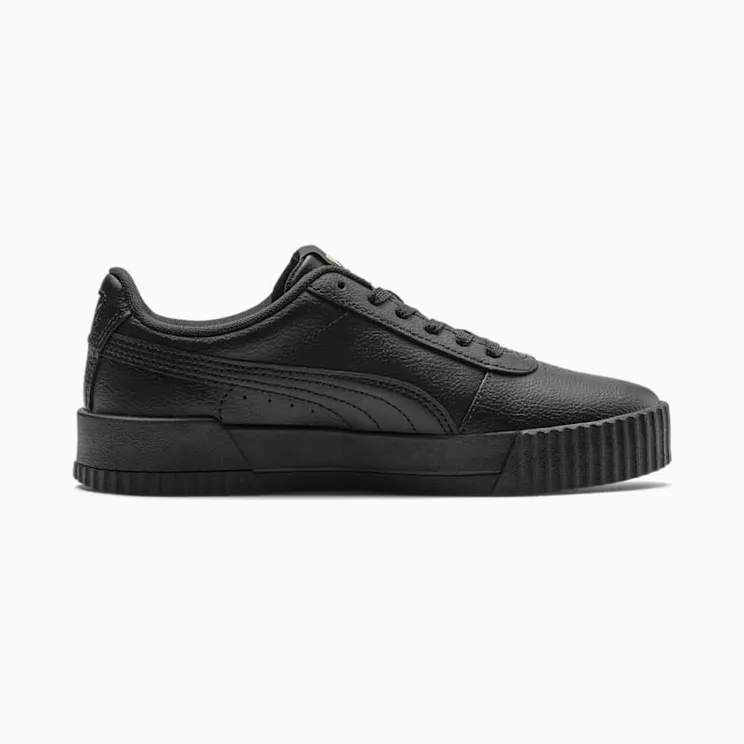 Puma Carina leren Gold/Black (37032508)