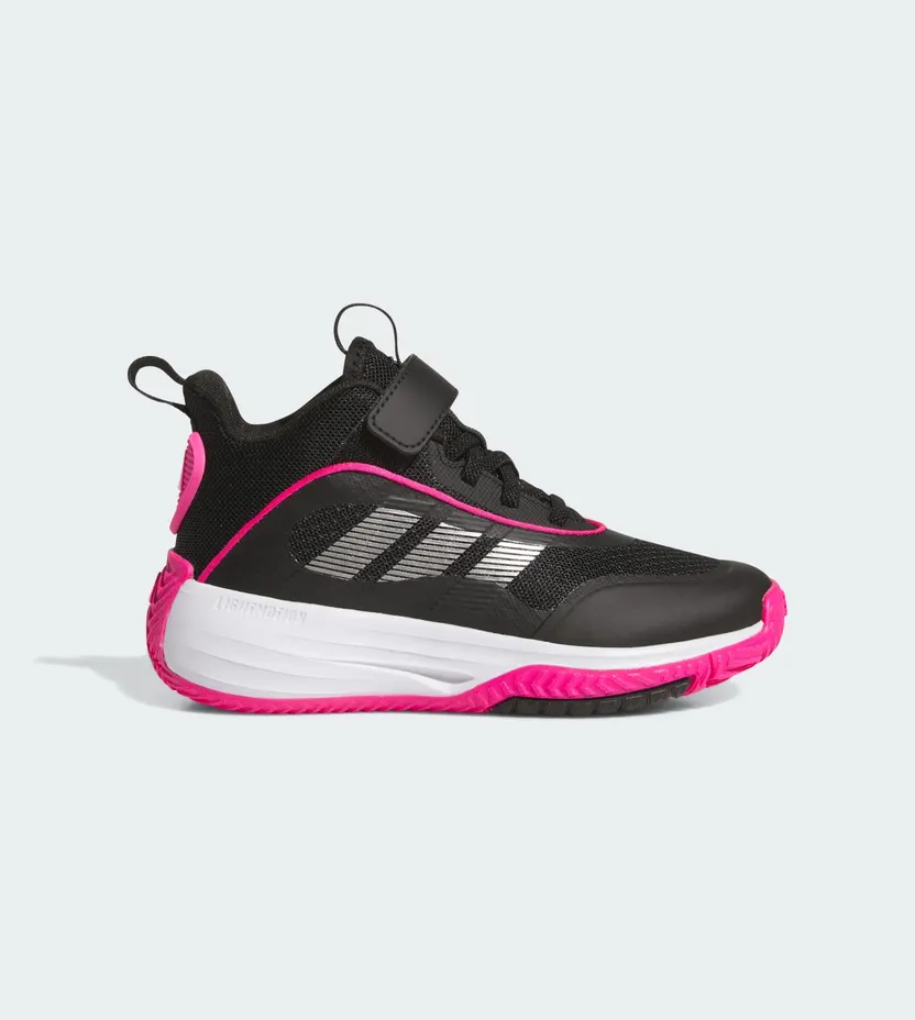 adidas Ownthegame 3.0 Core Black Iron Metallic Shock Pink (JQ7941)