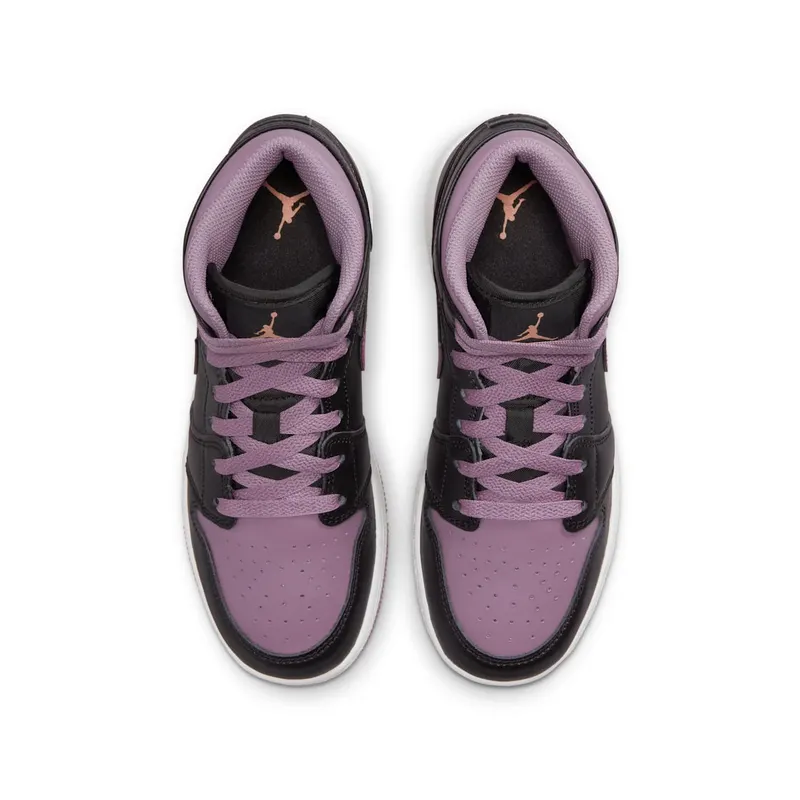 Air Jordan Retro 1 Mid SE GS “Black Sky J Mauve” (FB9909-008)