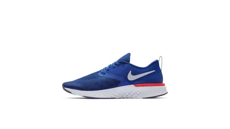 Nike Odyssey React Flyknit 2 Indigo Force Indigo Force Blue Void Red Orbit White (AH1015-400)