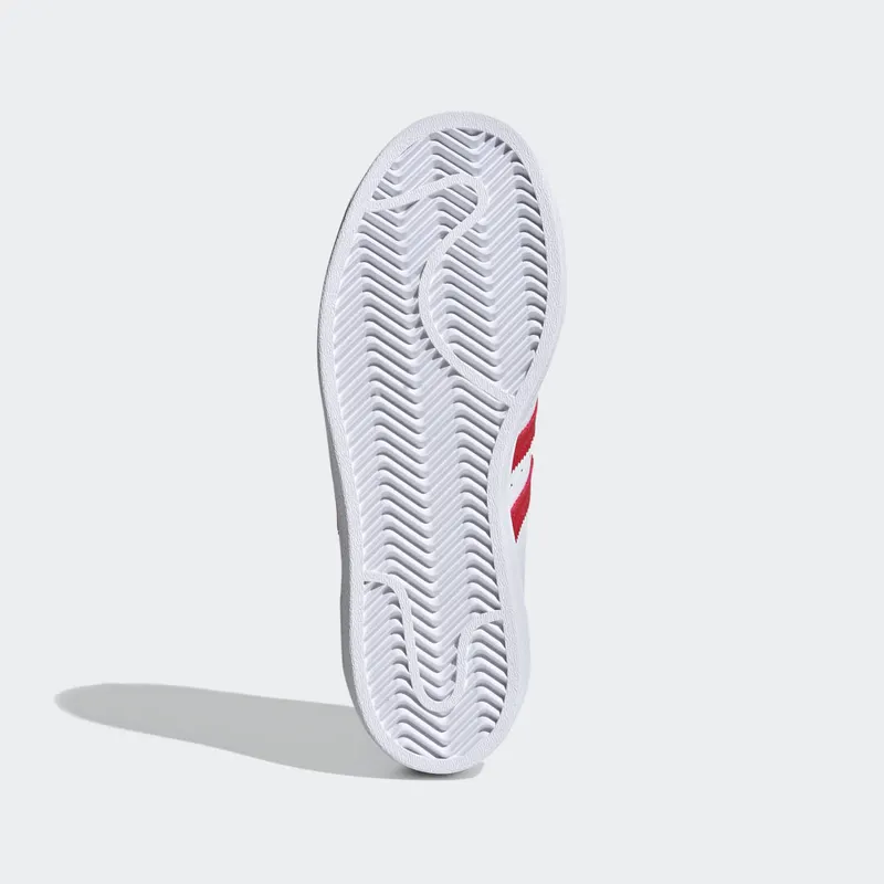 Adidas Superstar Cloud White / Scarlet / Cloud White (FW8293)