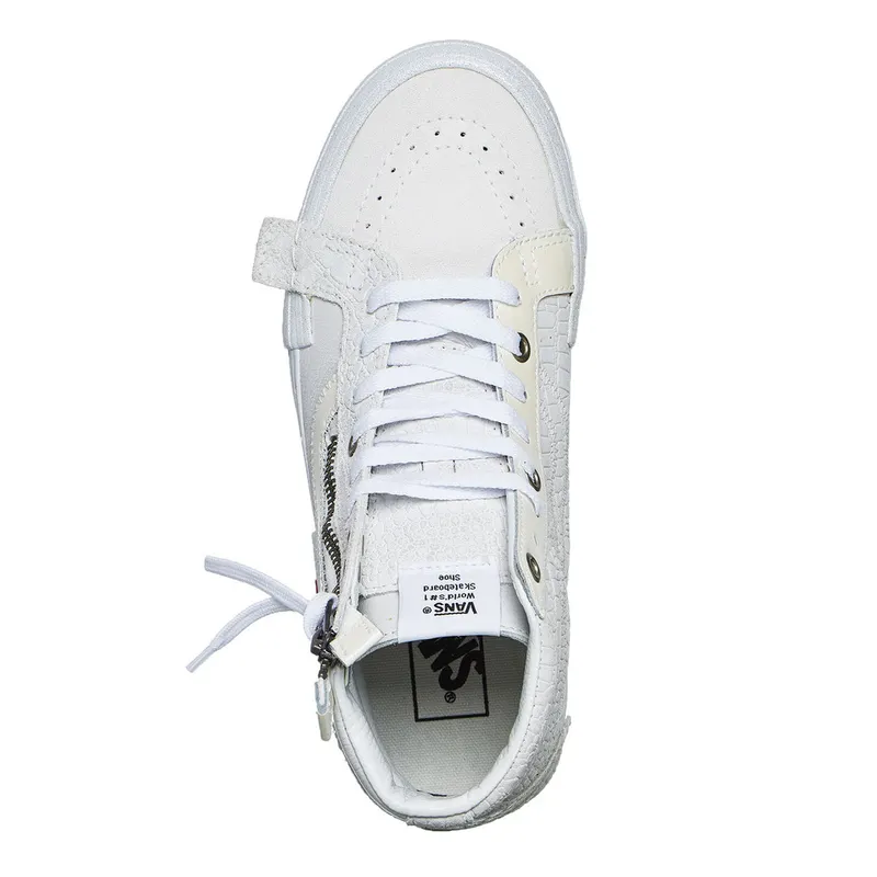 Vans SK8-Hi Reissue CAP (Glitter Mix) Blanc / Black / True White (VN0A3WM1TUT1)
