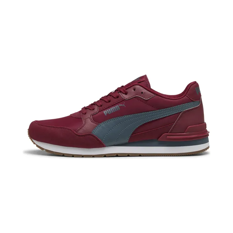 Puma ST Runner v4 Nylon “Garnet Glow / Evening Blue / Puma White / Gum” (399069_30)