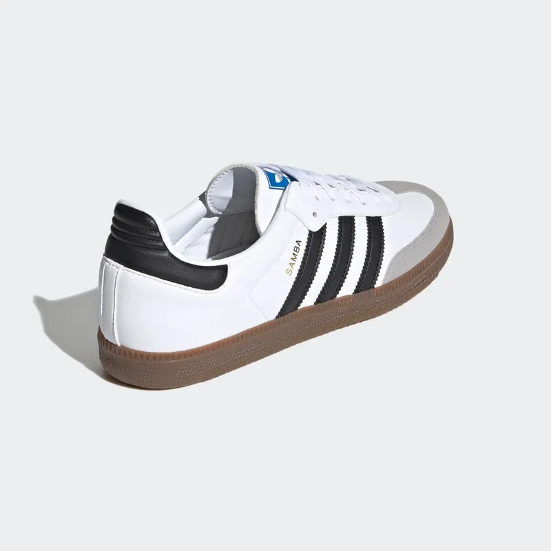 Adidas Samba Vegan Cloud White / Core Black / Gum (H01877)