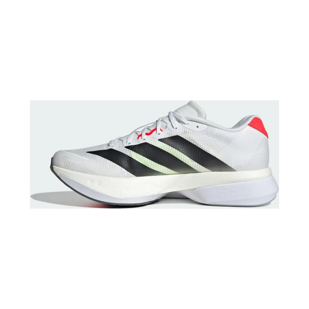Adidas Adizero Boston 13 Cloud White / Core Black / Lucid Red (JS4932)