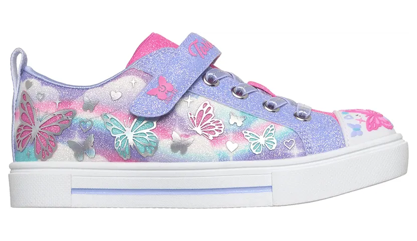 Skechers Twinkle Toes: Twinkle Sparks – Butterfly Sky Sneaker Lavendel