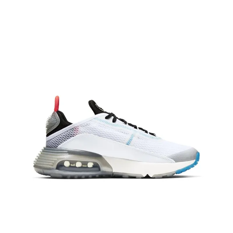 Nike Air Max 2090 Pure Platinum (GS) White/Pure Platinum-Bright Crimson-Black (CJ4066-100)