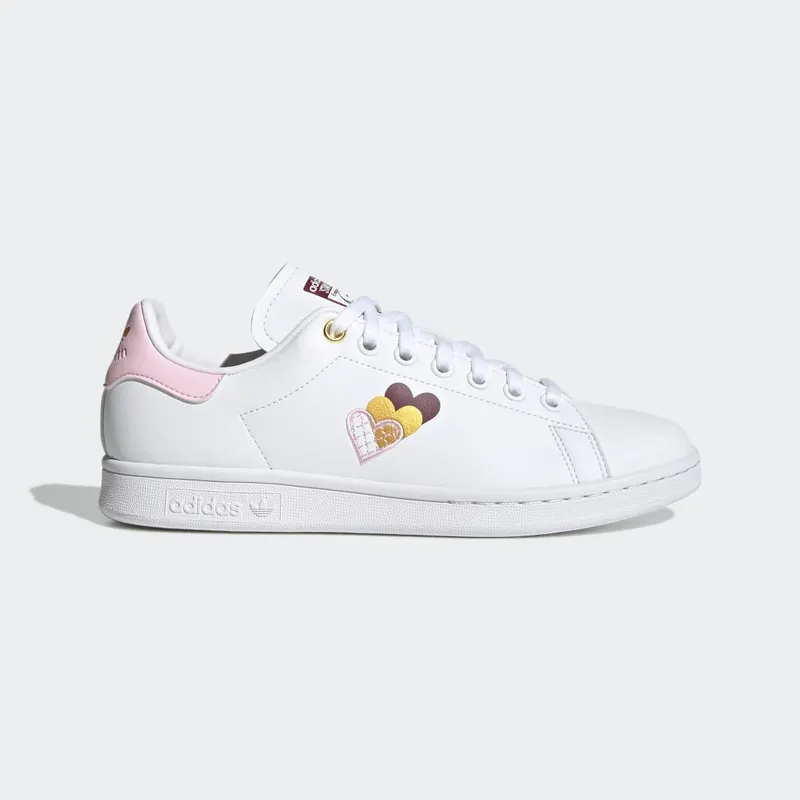 adidas Stan Smith Cloud White / Clear Pink / Victory Crimson (H03937)