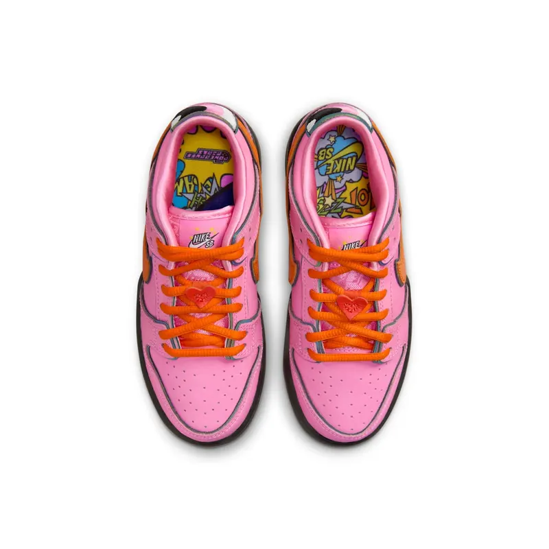 Nike SB Dunk Low TD “Powerpuff Girls – Blossom” (FZ3351-600)
