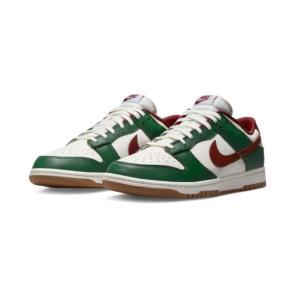 Nike Dunk Low Retro “Gorge Green / Team Red” (FB7160-161)