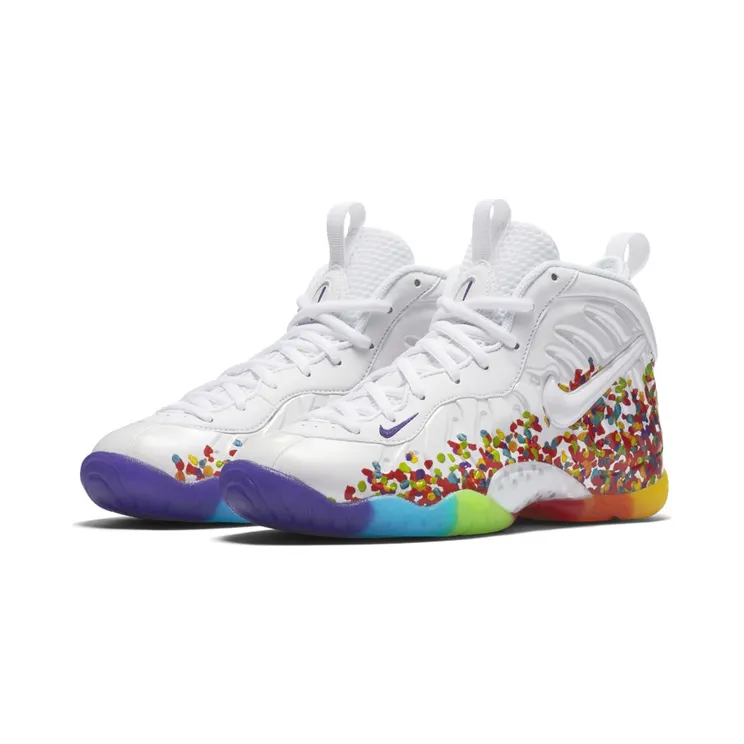 Nike Little Posite Pro’Fruity Pebbles’ GS Multi-Color (644792-101)