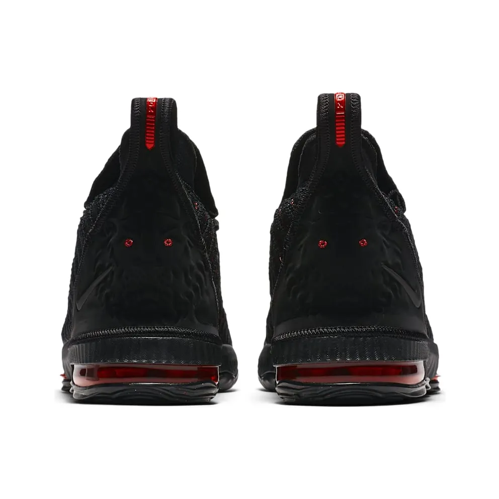 Nike LeBron 16 Fresh Bred (GS) Black/Black-University Red (AQ2465-002)
