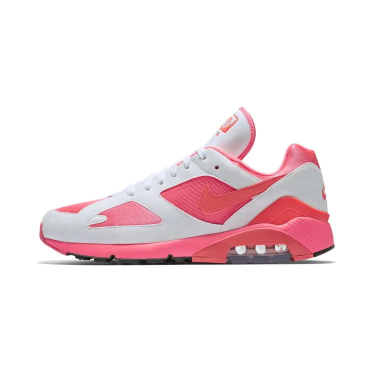 Nike Air Max 180 Comme des Garcons “Laser Pink / White / Solar Red” (AO4641-600)