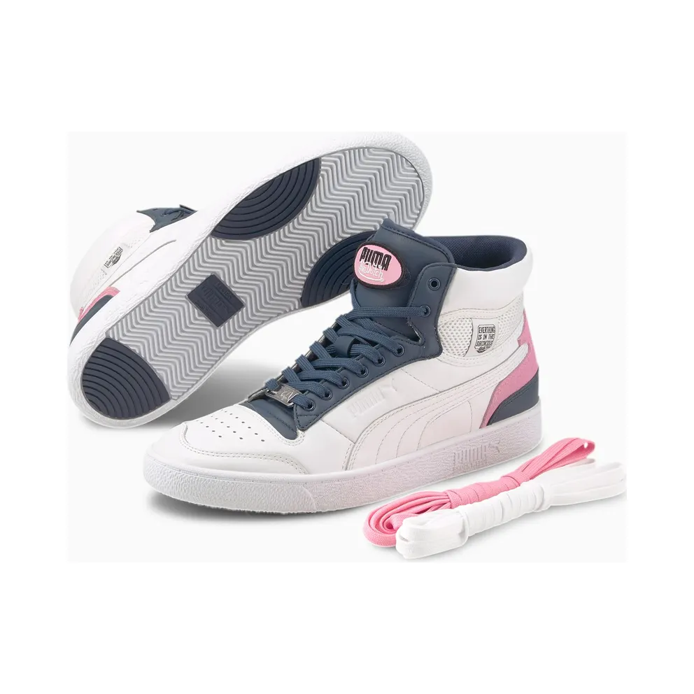Puma x VON DUTCH Ralph Sampson halfhoge White/Blue (373749-01)