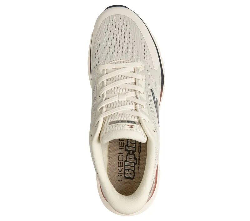 Skechers Slip-ins: Glide-Step Vortex Sneaker Natuurlijk