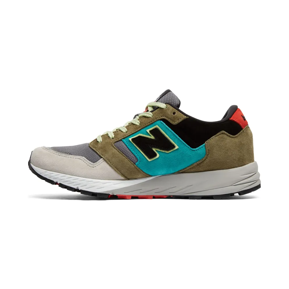 New Balance 575 Grey Green Black Grey/Green-Black (MTL575ST)