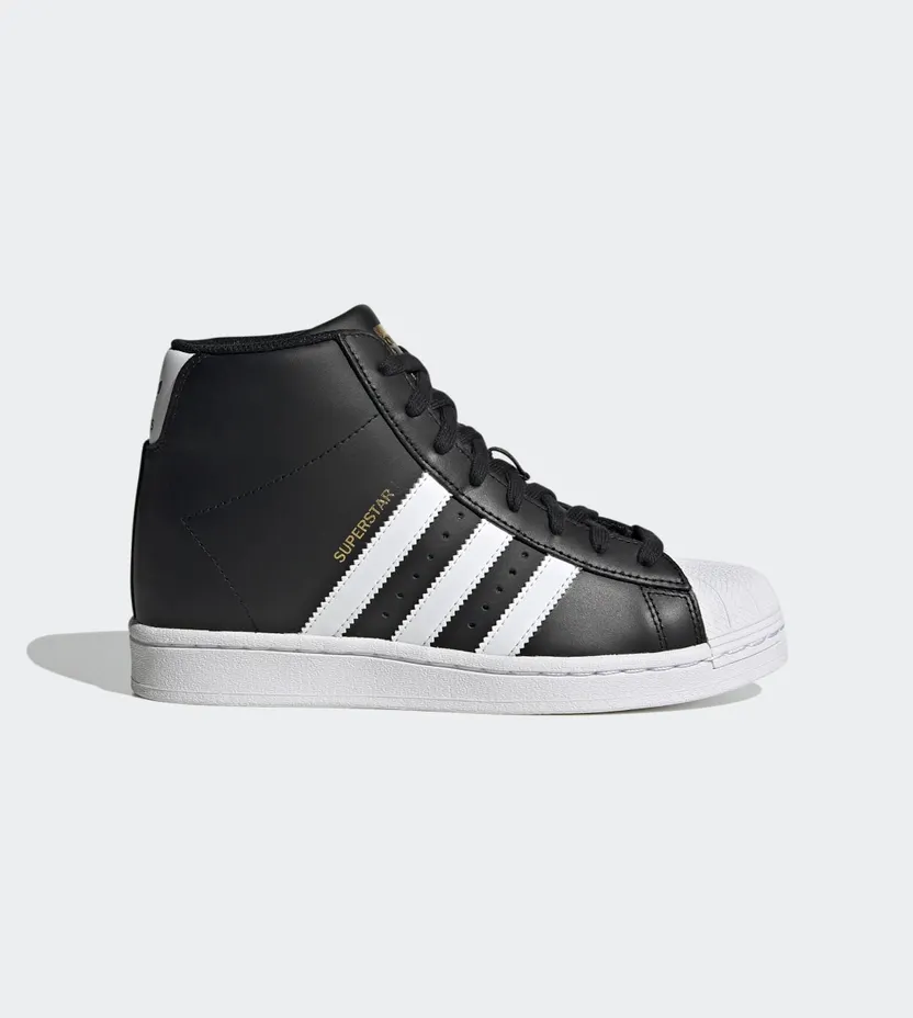 adidas Superstar Up Core Black / Cloud White / Gold Metallic (FW0117)