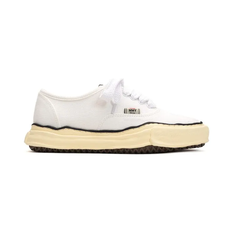 Maison Mihara Yasuhiro Baker Vintage-Like OG Sole Canvas Low White (A09FW735)