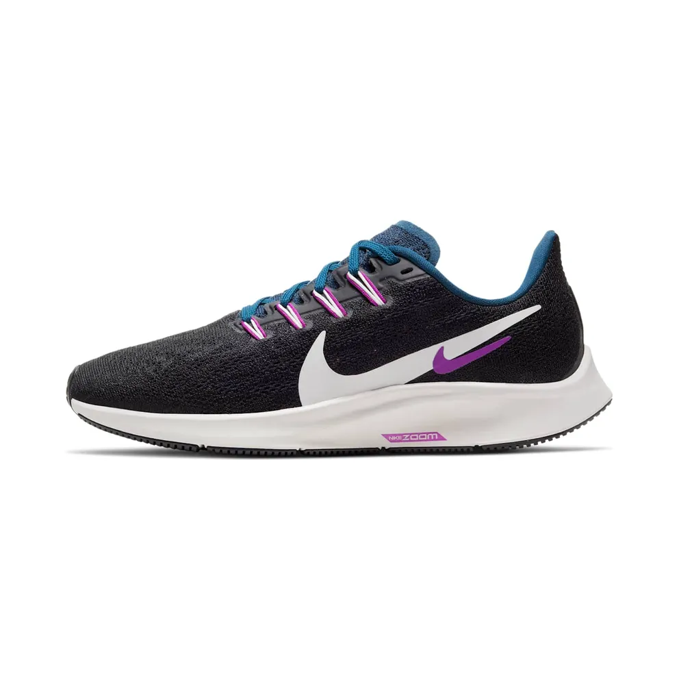 Air Zoom Pegasus 36 Black Valerian Blue (W)