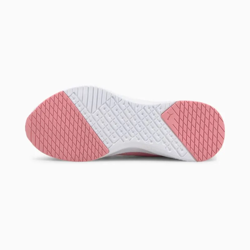 PUMA Flyer Flex Youth White/Black/Peony (195562-04)