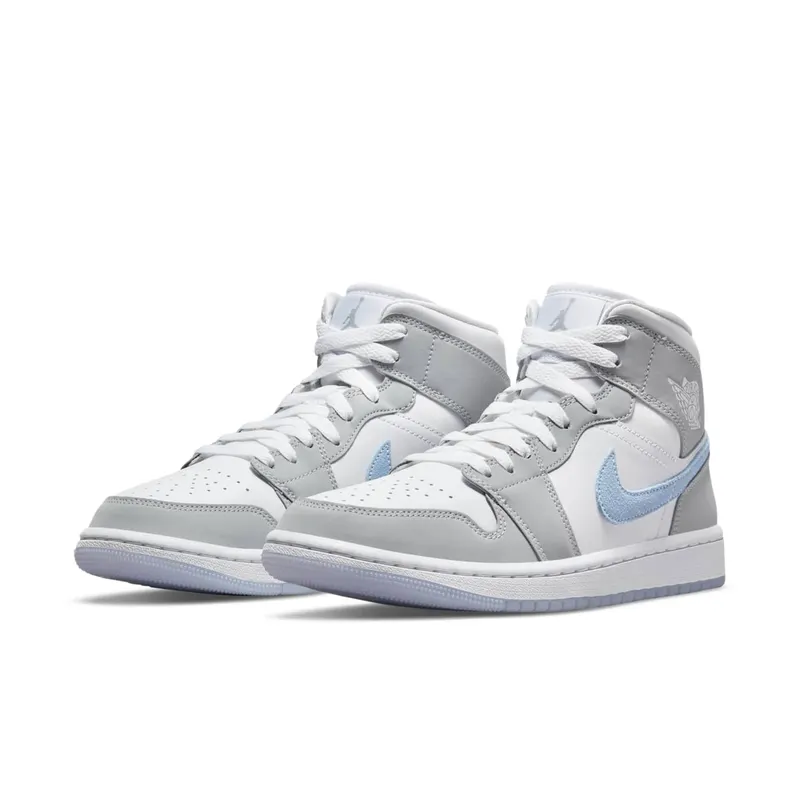 Air Jordan 1 Mid Wolf Grey (2021) (BQ6472-105)