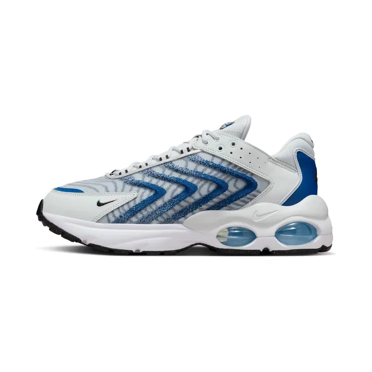 Nike Air Max TW “Pure Platinum / Court Blue / Glacier Blue / Black” (DQ3984-007)