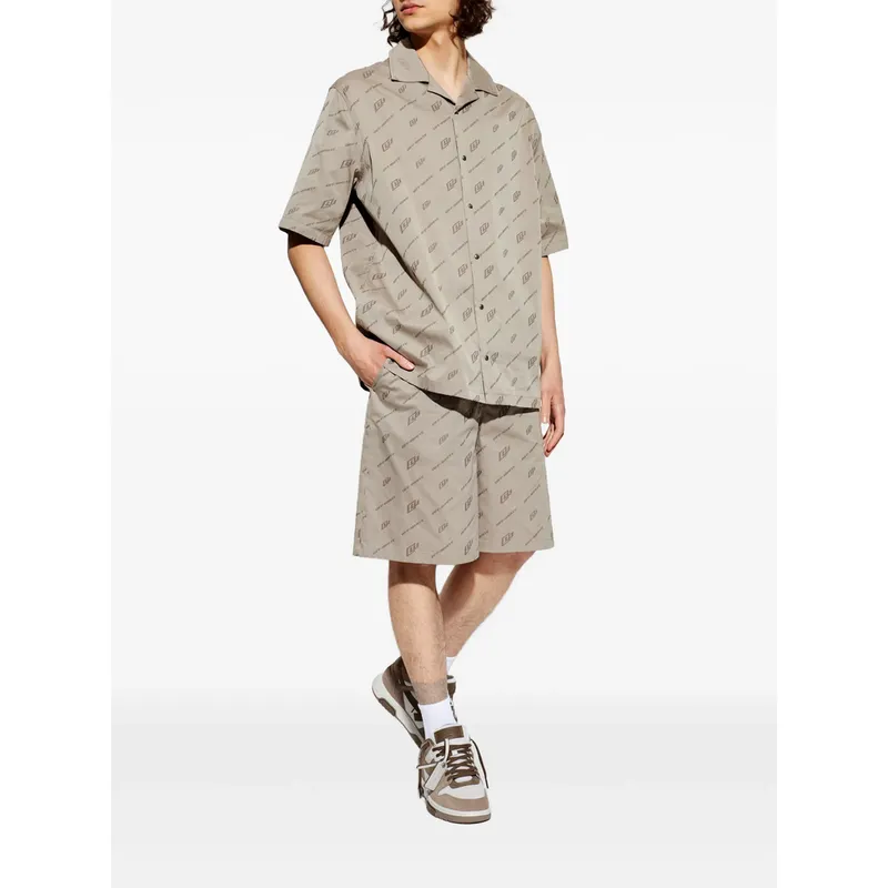 Off-white Out of Office Lace-up “Brown/White” (M189S6L005 RODBR)
