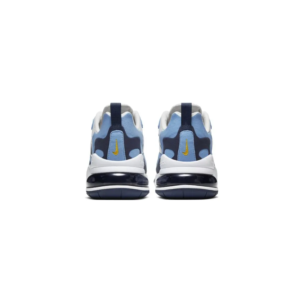 Nike Air Max 270 React UNC White/Obsidian-University Blue (CT1264-104)