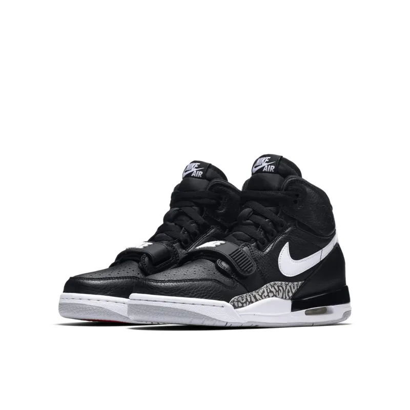 Jordan Legacy 312 Black White (GS) Black/White (AT4040-001)