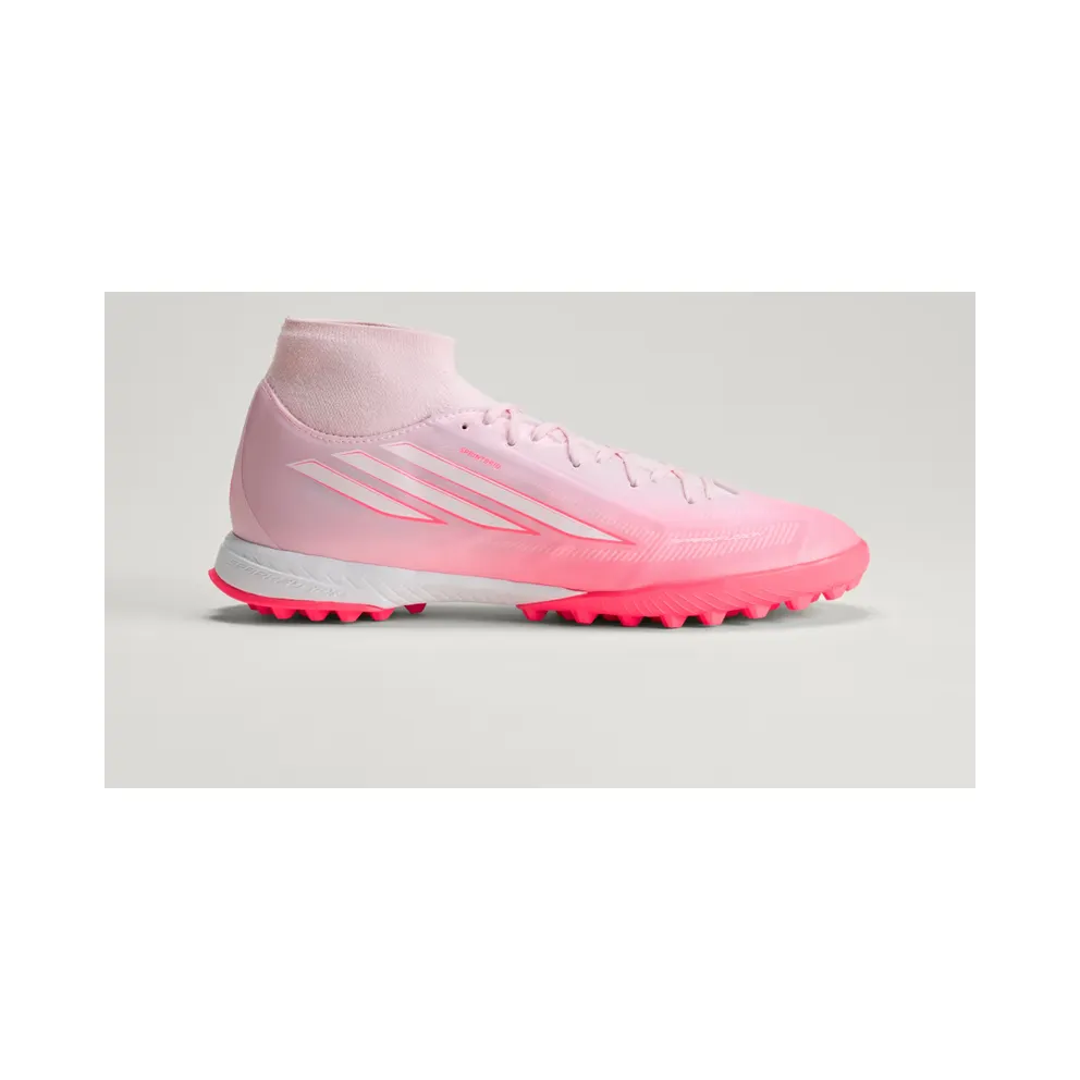 Adidas F50 Sparkfusion League Mid Cut TF Women Cleats, Pink (KI1022)