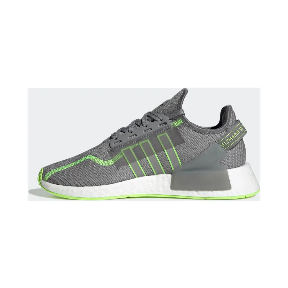 Adidas NMD_R1 V2 Grey Three / Signal Green / Cloud White (GY6163)