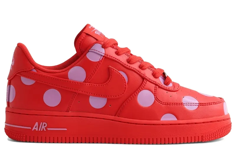 Nike Air Force 1 Low ’07 Polka Dots Red Light Magenta (IR8647-600)